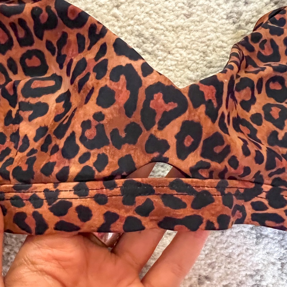 Target Leopard Bikini Top - Picture 2 of 4